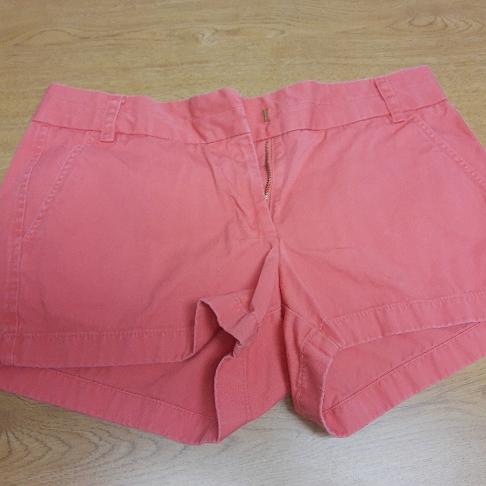 J Crew pink shorts size 8